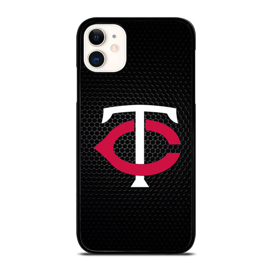 MINNESOTA TWINS METAL LOGO iPhone 11 Case Cover