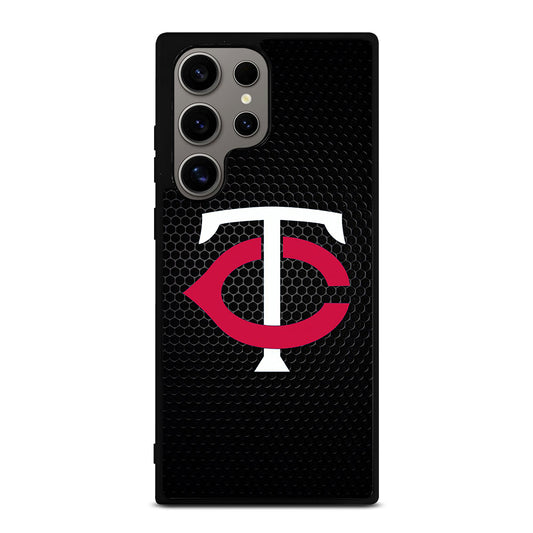 MINNESOTA TWINS METAL LOGO Samsung Galaxy S24 Ultra Case Cover
