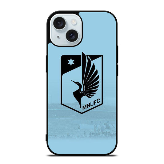 MINNESOTA UNITED FC ICON iPhone 15 Case Cover