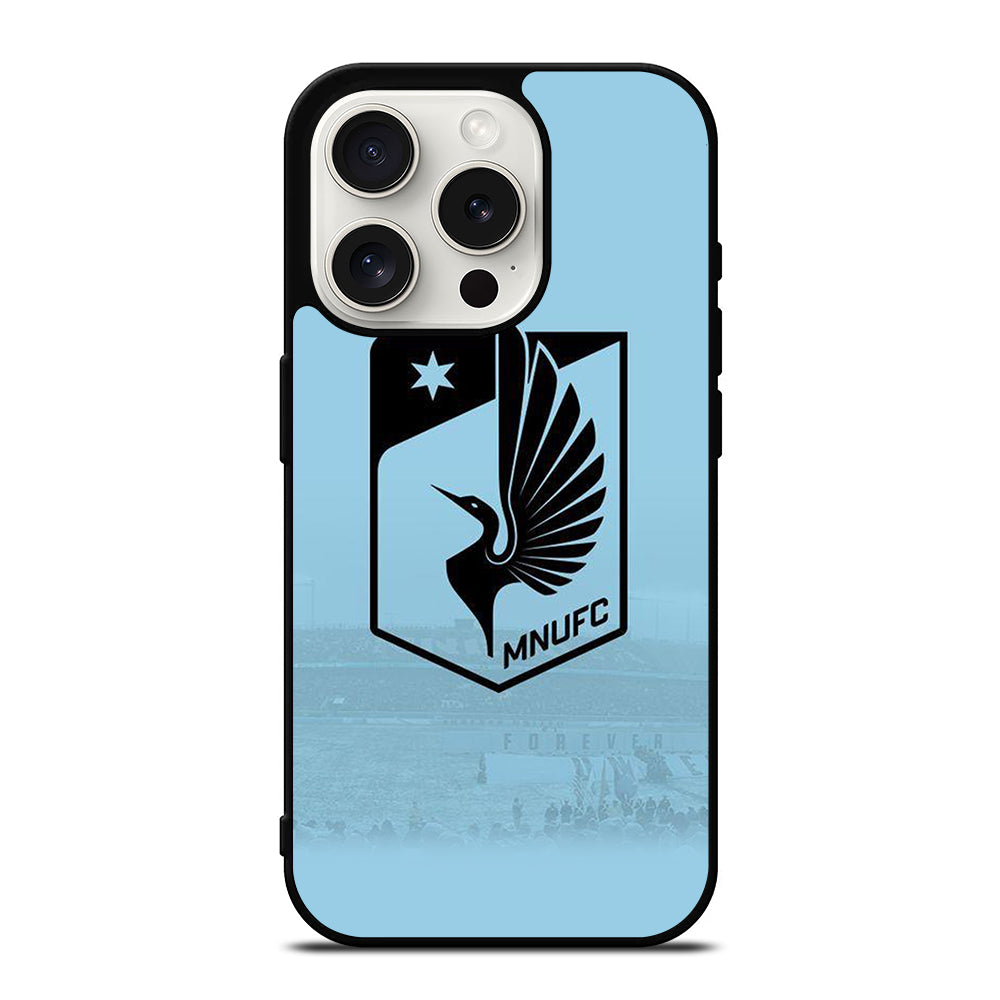 MINNESOTA UNITED FC ICON iPhone 15 Pro Case Cover