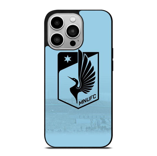 MINNESOTA UNITED FC ICON iPhone 14 Pro Case Cover