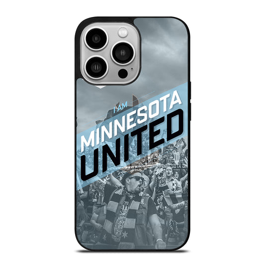 MINNESOTA UNITED FC LOGO iPhone 14 Pro Case Cover