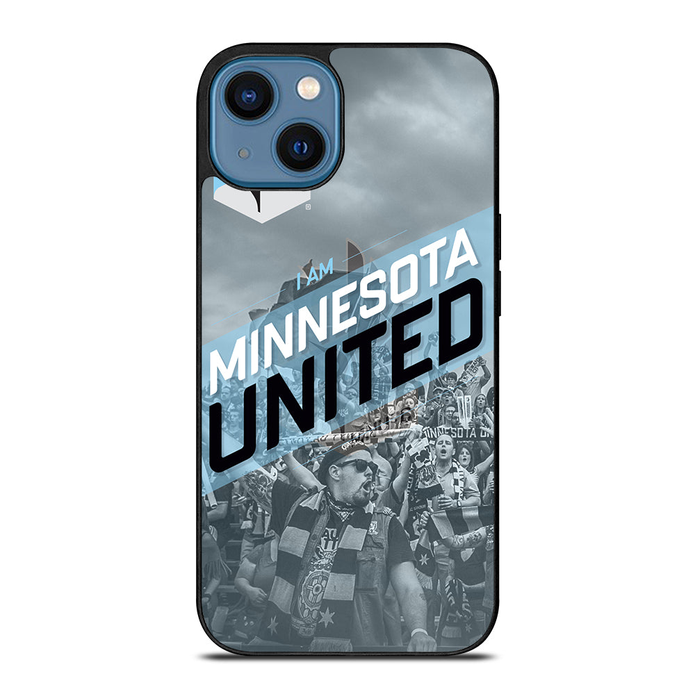 MINNESOTA UNITED FC LOGO iPhone 14 Case Cover