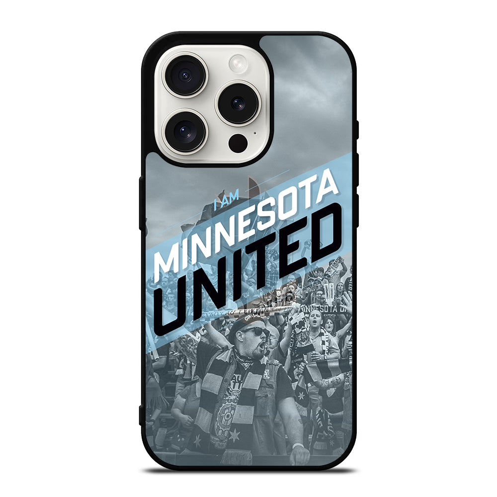 MINNESOTA UNITED FC LOGO iPhone 15 Pro Case Cover