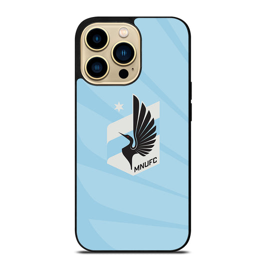 MINNESOTA UNITED FC SOCCER ICON iPhone 14 Pro Max Case Cover