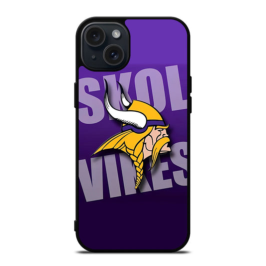 MINNESOTA VIKINGS LOGO iPhone 15 Plus Case Cover