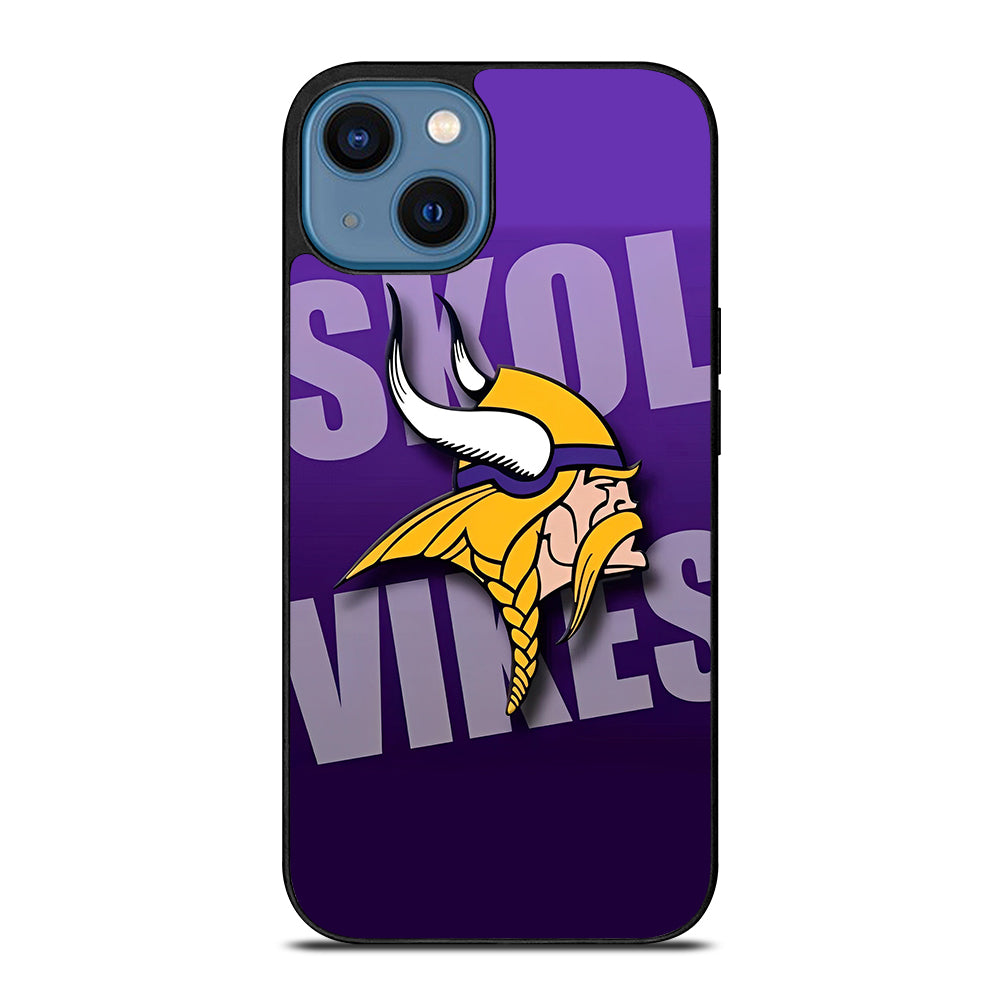 MINNESOTA VIKINGS LOGO iPhone 14 Case Cover