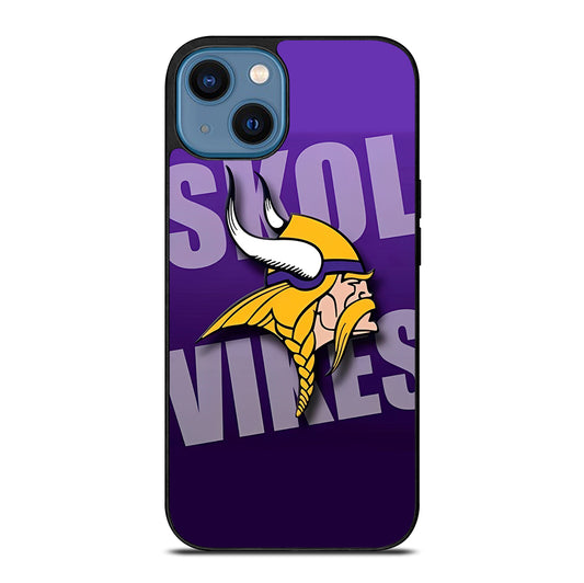 MINNESOTA VIKINGS LOGO iPhone 14 Case Cover