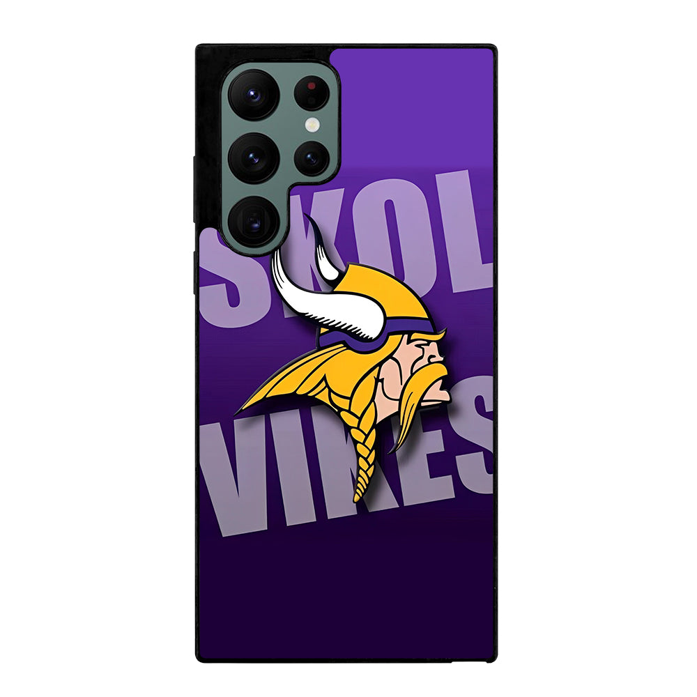 MINNESOTA VIKINGS LOGO Samsung Galaxy S22 Ultra Case Cover