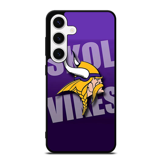 MINNESOTA VIKINGS LOGO Samsung Galaxy S24 Case Cover