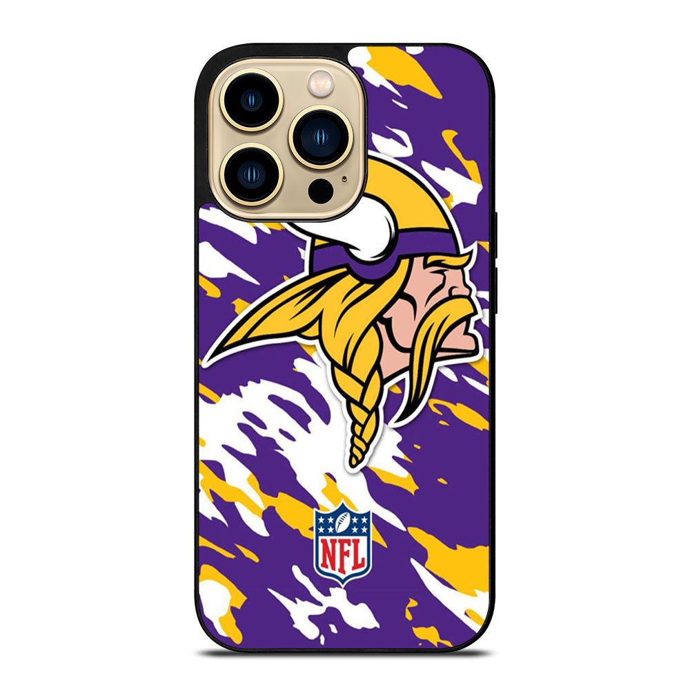 MINNESOTA VIKINGS NFL iPhone 14 Pro Max Case Cover