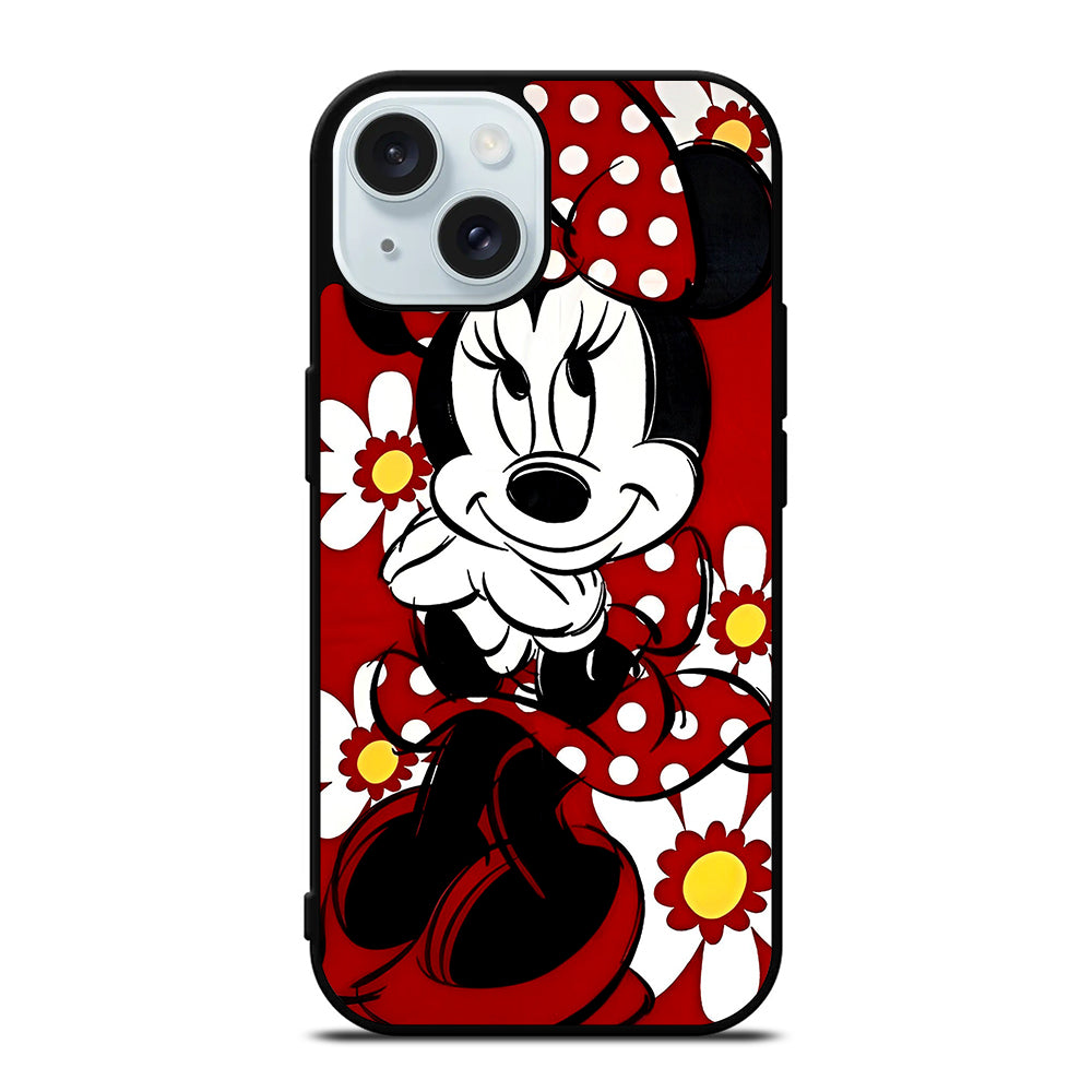 MINNIE MOUSE CARTOON 3 iPhone 15 Case Cover