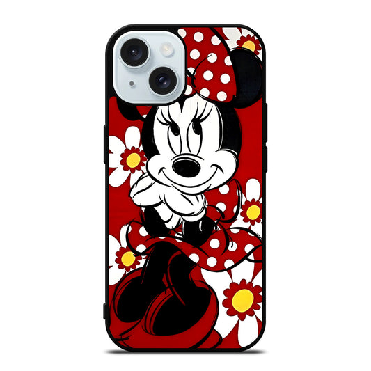 MINNIE MOUSE CARTOON 3 iPhone 15 Case Cover