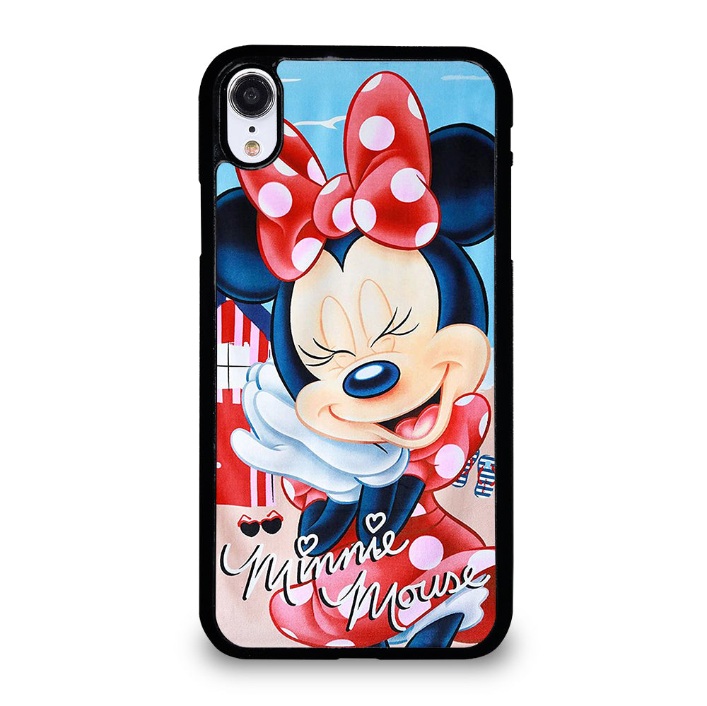 MINNIE MOUSE SMILE iPhone XR Case Cover