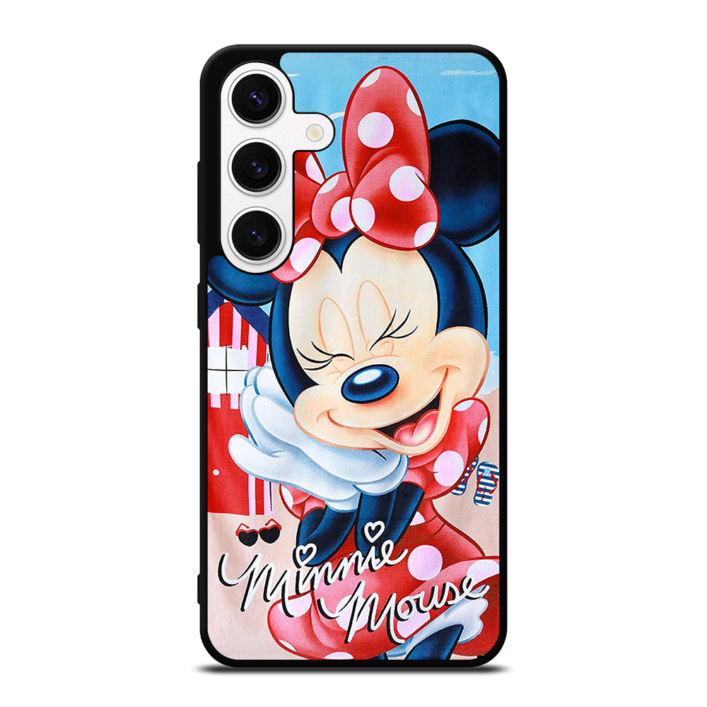 MINNIE MOUSE SMILE Samsung Galaxy S24 Case Cover