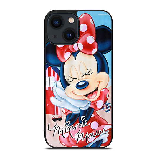 MINNIE MOUSE SMILE iPhone 14 Plus Case Cover