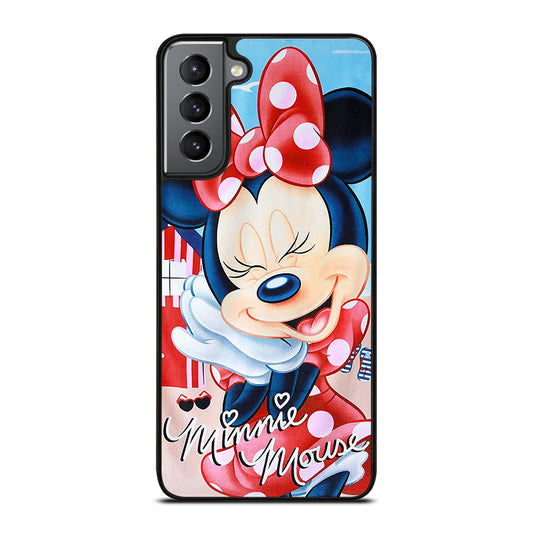 MINNIE MOUSE SMILE Samsung Galaxy S21 Plus Case Cover