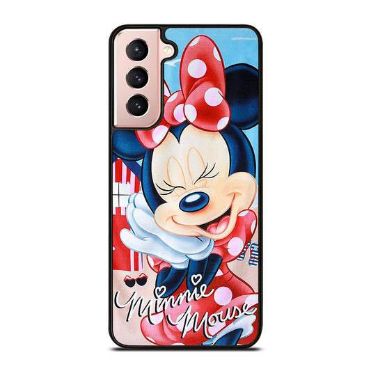 MINNIE MOUSE SMILE Samsung Galaxy S21 Case Cover