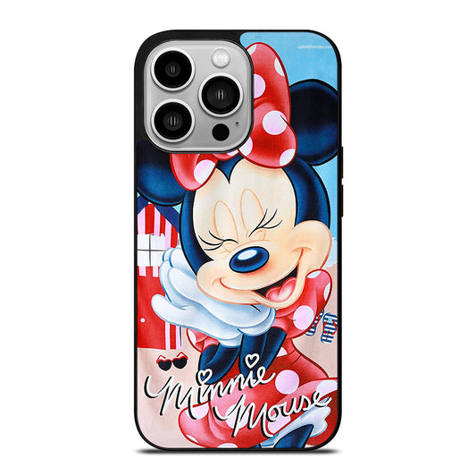 MINNIE MOUSE SMILE iPhone 14 Pro Case Cover