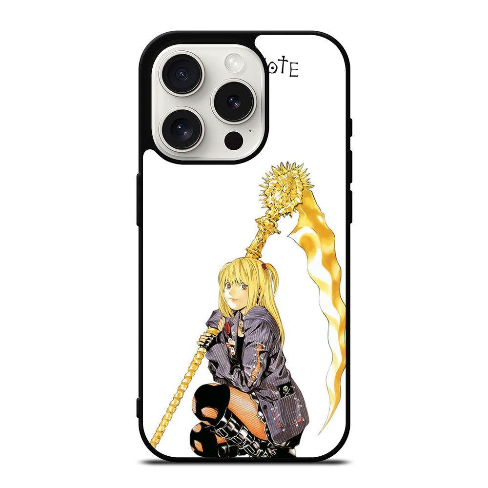 MISA AMANE DEATH NOTE BEAUTY ANIME iPhone 15 Pro Case Cover