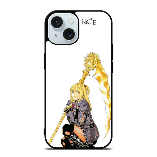 MISA AMANE DEATH NOTE BEAUTY ANIME iPhone 15 Case Cover