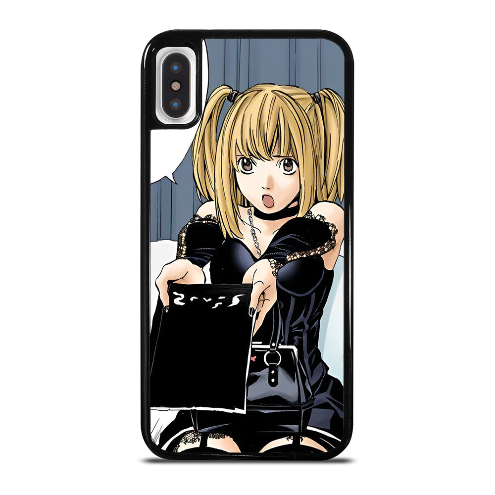 MISA AMANE DEATH NOTE CUTE iPhone X / XS Case Cover