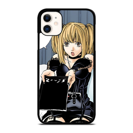 MISA AMANE DEATH NOTE CUTE iPhone 11 Case Cover