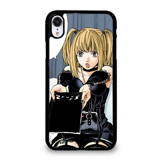 MISA AMANE DEATH NOTE CUTE iPhone XR Case Cover
