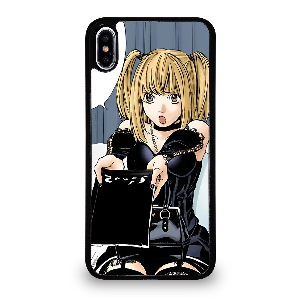 MISA AMANE DEATH NOTE CUTE iPhone XS Max Case Cover