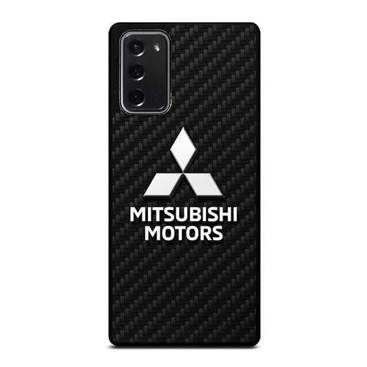 MITSUBISHI MOTORS CARBON LOGO 2 Samsung Galaxy Note 20 Case Cover