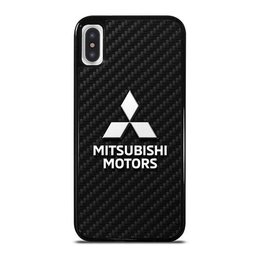 MITSUBISHI MOTORS CARBON LOGO 2 iPhone X / XS Case Cover