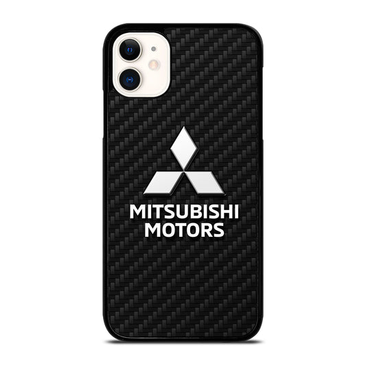 MITSUBISHI MOTORS CARBON LOGO 2 iPhone 11 Case Cover