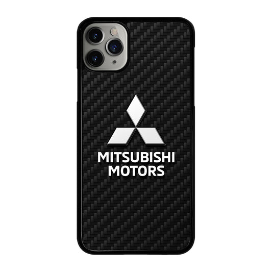 MITSUBISHI MOTORS CARBON LOGO 2 iPhone 11 Pro Max Case Cover