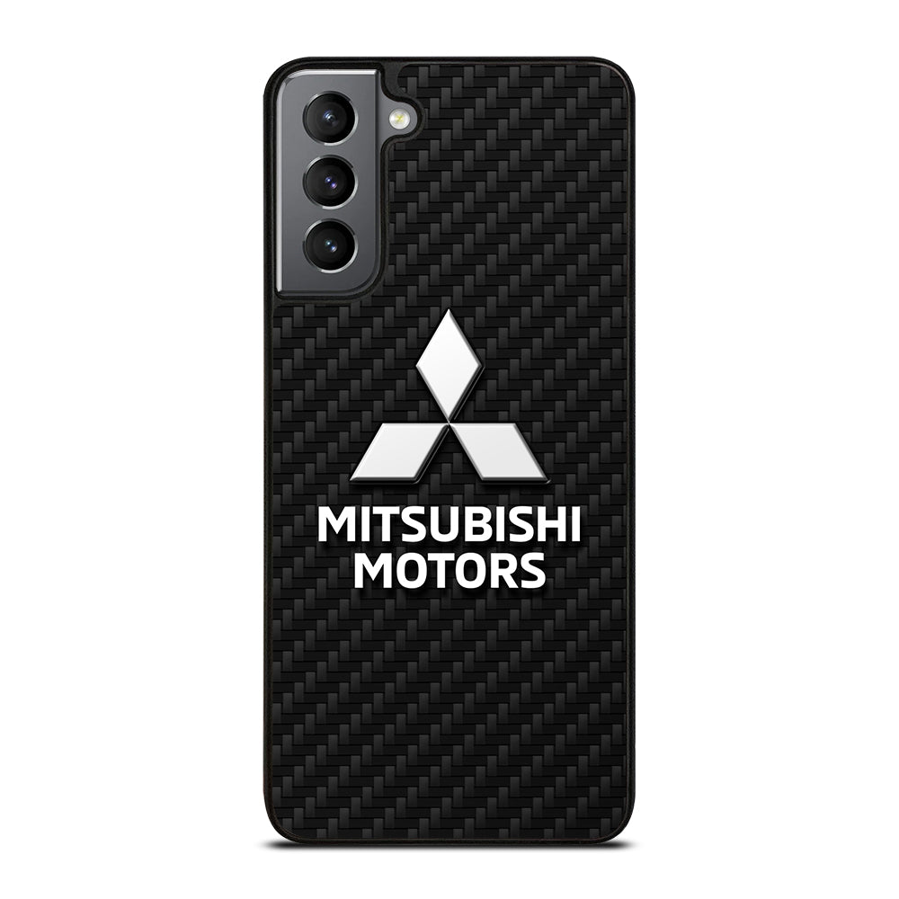 MITSUBISHI MOTORS CARBON LOGO 2 Samsung Galaxy S21 Plus Case Cover