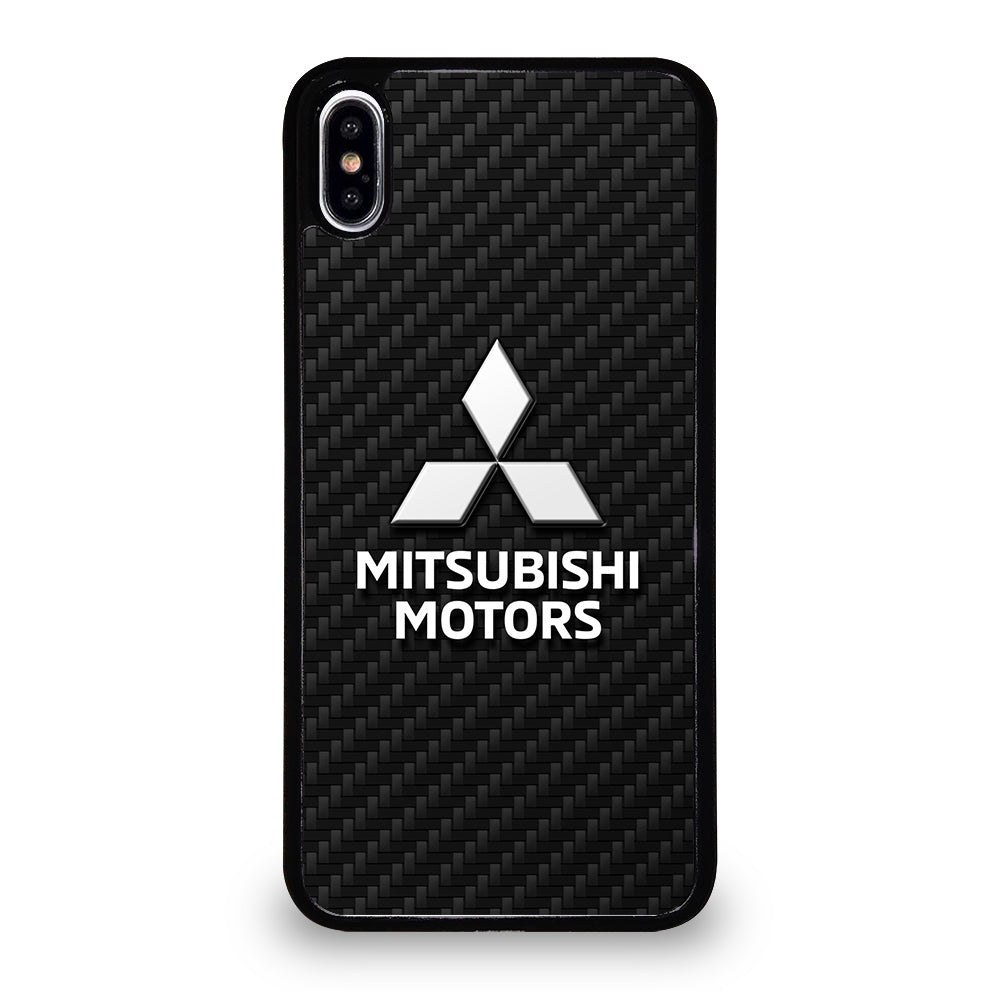 MITSUBISHI MOTORS CARBON LOGO 2 iPhone XS Max Case Cover
