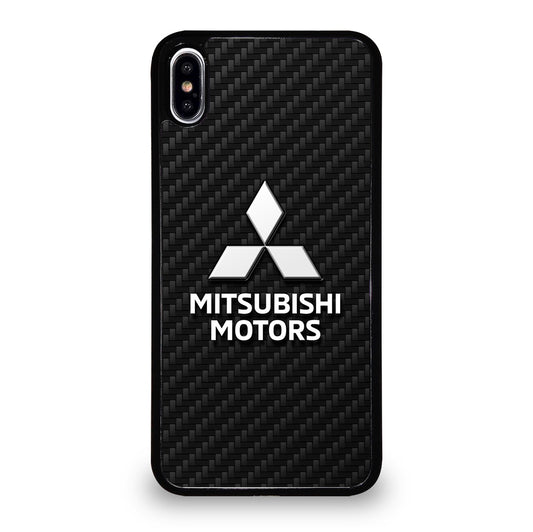 MITSUBISHI MOTORS CARBON LOGO 2 iPhone XS Max Case Cover