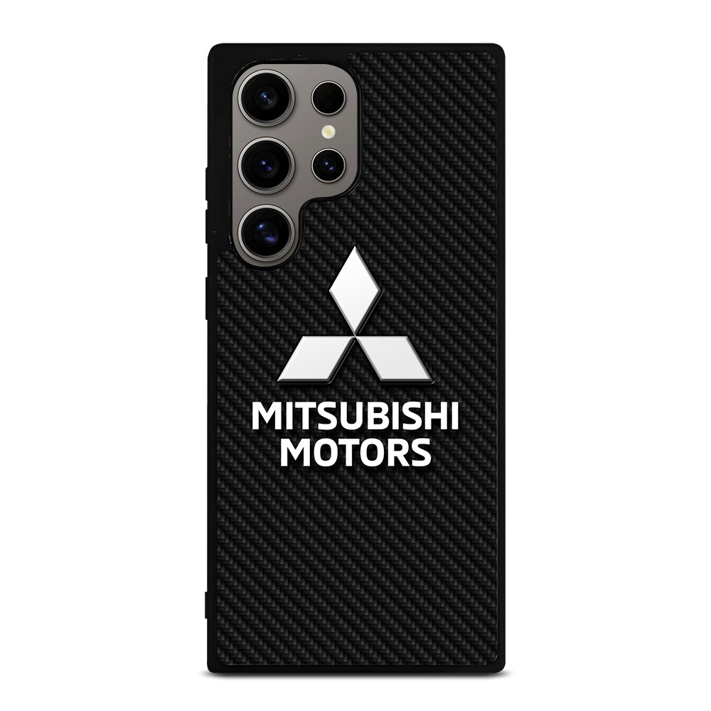 MITSUBISHI MOTORS CARBON LOGO 3 Samsung Galaxy S24 Ultra Case Cover
