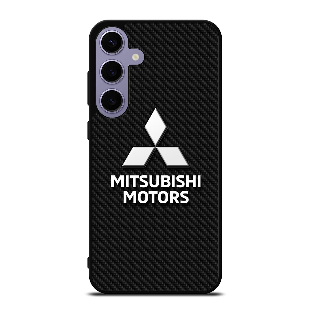 MITSUBISHI MOTORS CARBON LOGO 3 Samsung Galaxy S24 Plus Case Cover