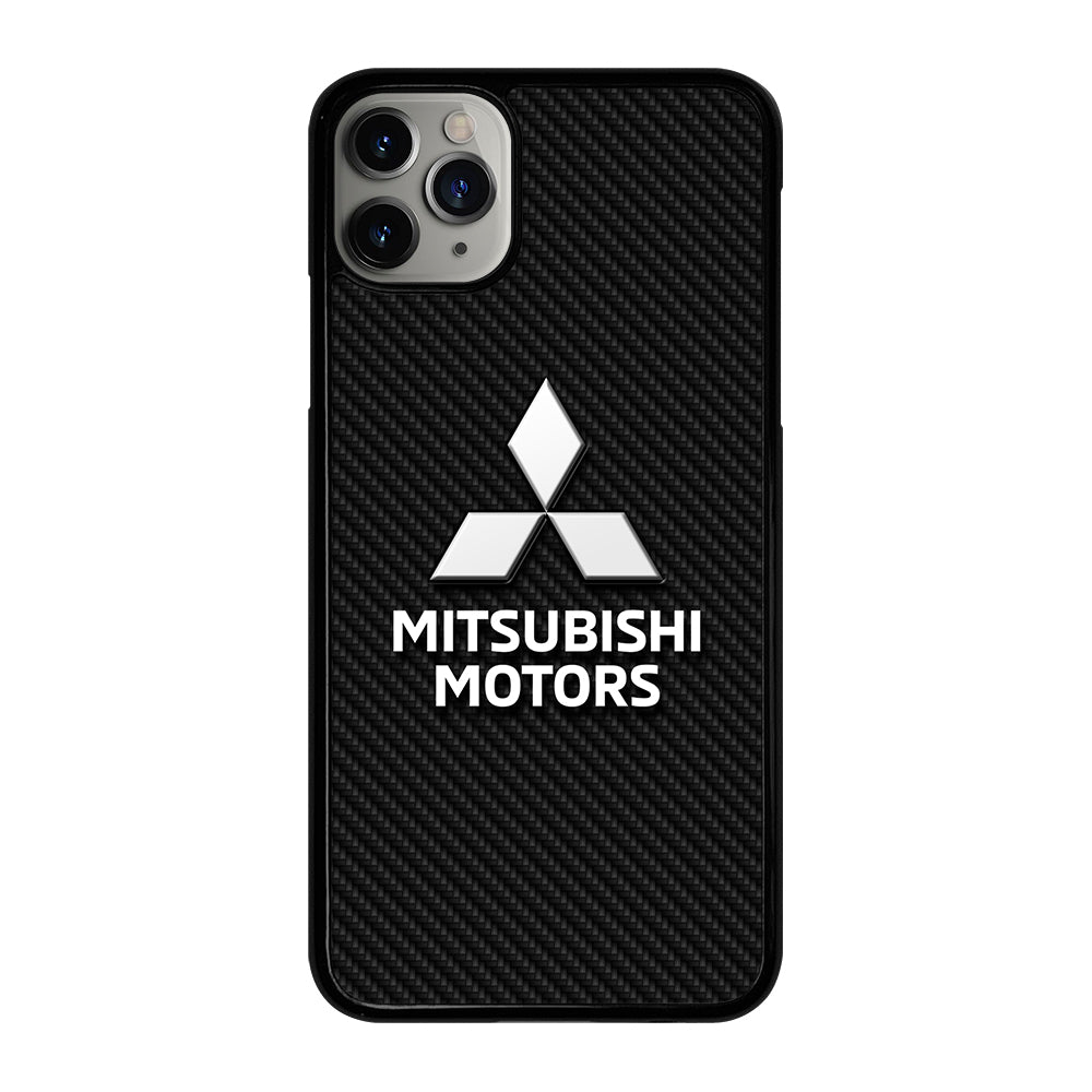 MITSUBISHI MOTORS CARBON LOGO 3 iPhone 11 Pro Max Case Cover