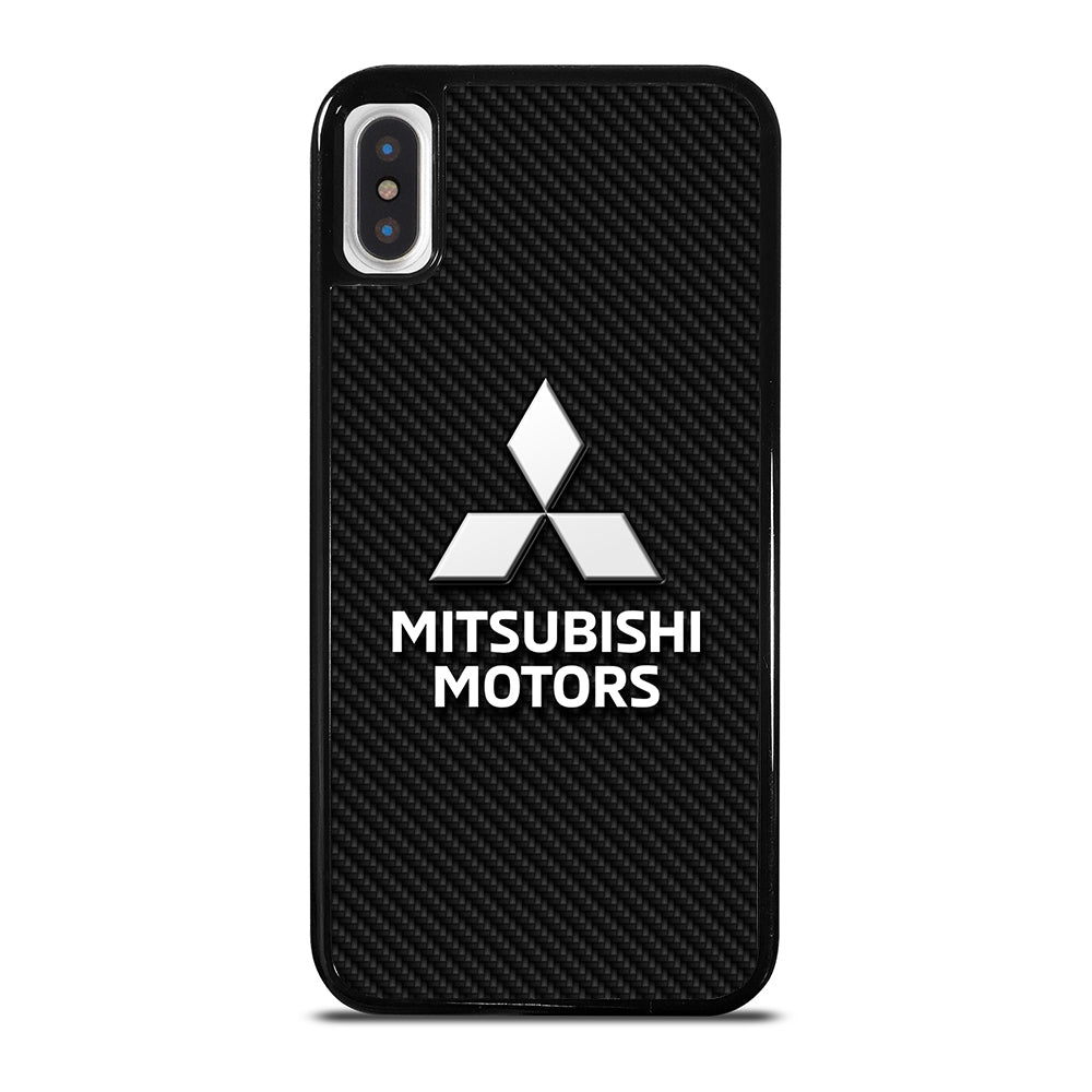 MITSUBISHI MOTORS CARBON LOGO 3 iPhone X / XS Case Cover