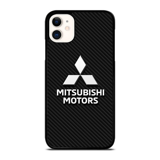 MITSUBISHI MOTORS CARBON LOGO 3 iPhone 11 Case Cover