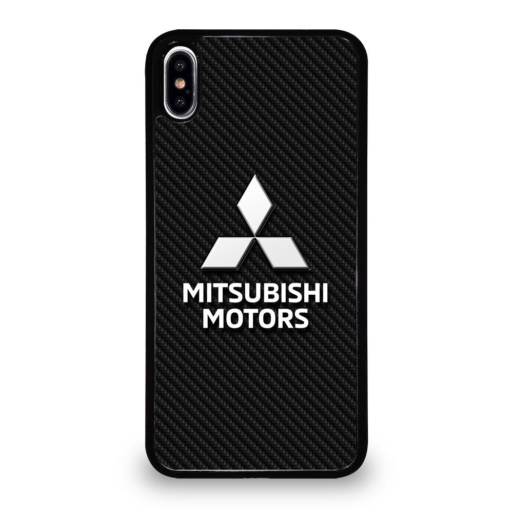 MITSUBISHI MOTORS CARBON LOGO 3 iPhone XS Max Case Cover
