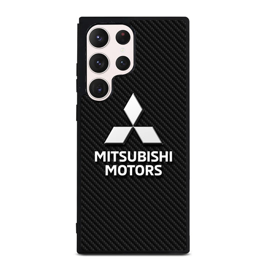 MITSUBISHI MOTORS CARBON LOGO 3 Samsung Galaxy S23 Ultra Case Cover