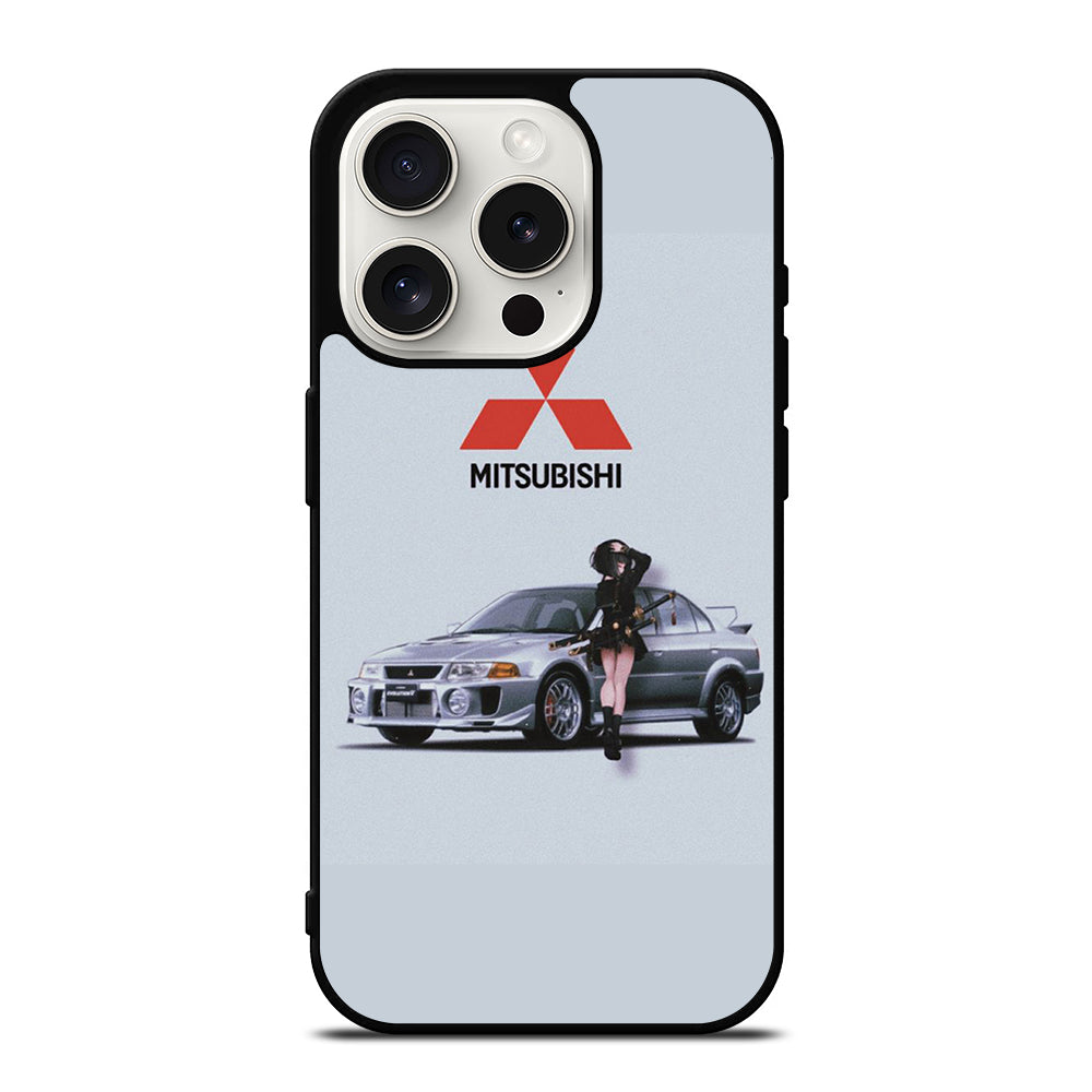 MITSUBISHI MOTORS LOGO CAR iPhone 15 Pro Case Cover