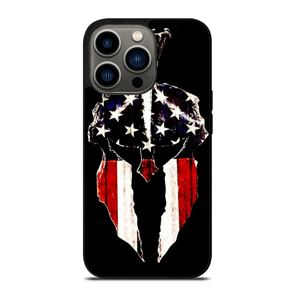 MOLON LABE AMERICAN FLAG 3 iPhone 13 Pro Case Cover