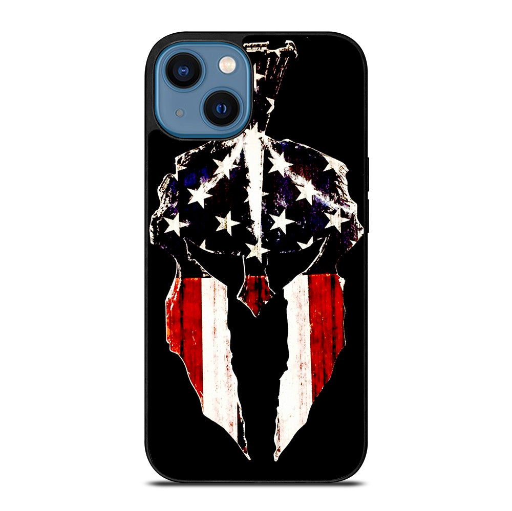 MOLON LABE AMERICAN FLAG 3 iPhone 14 Case Cover