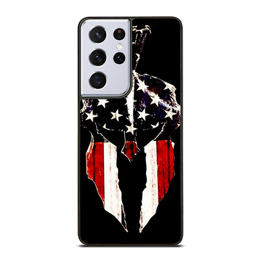 MOLON LABE AMERICAN FLAG 3 Samsung Galaxy S21 Ultra Case Cover