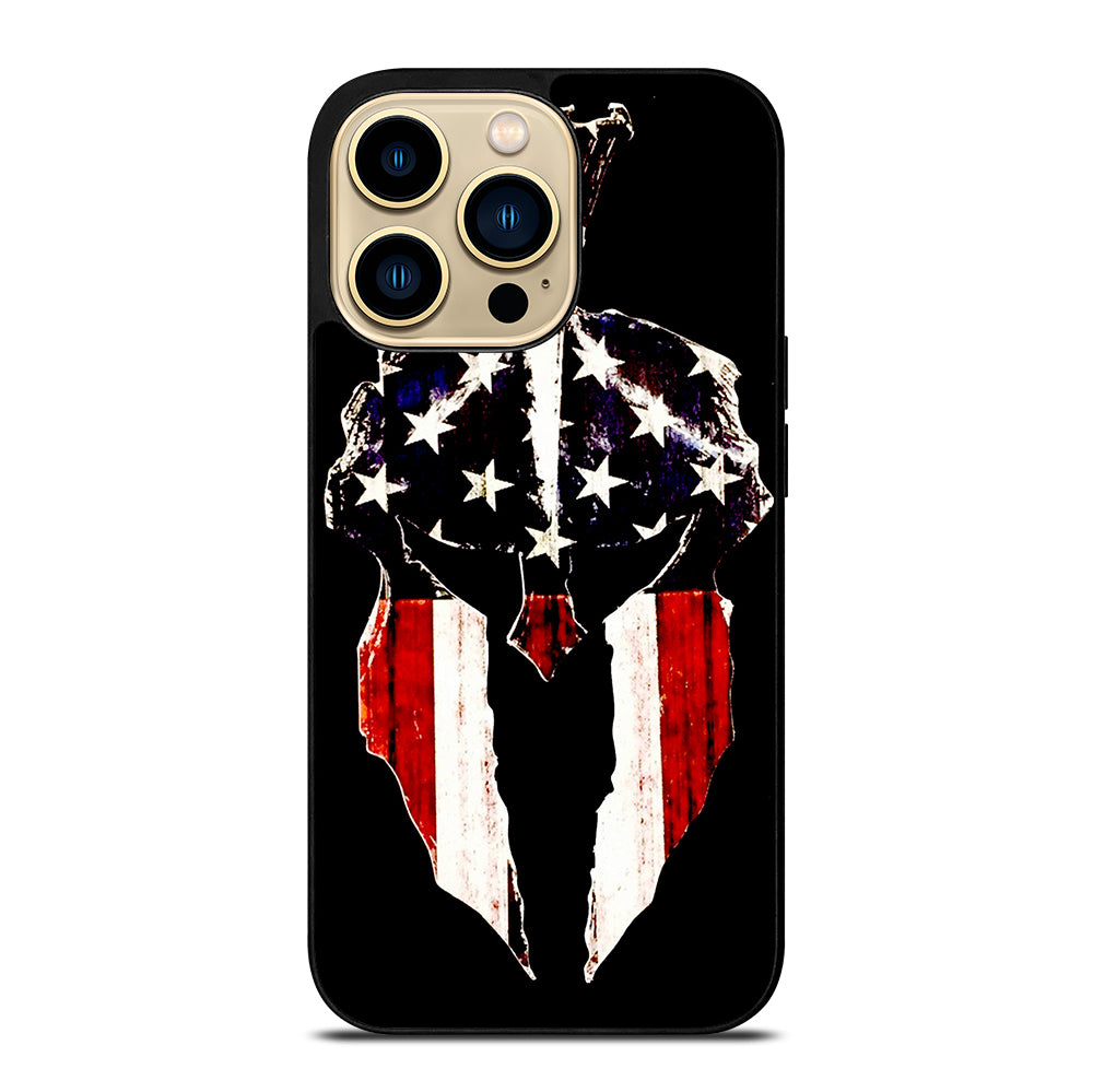 MOLON LABE AMERICAN FLAG 3 iPhone 14 Pro Max Case Cover