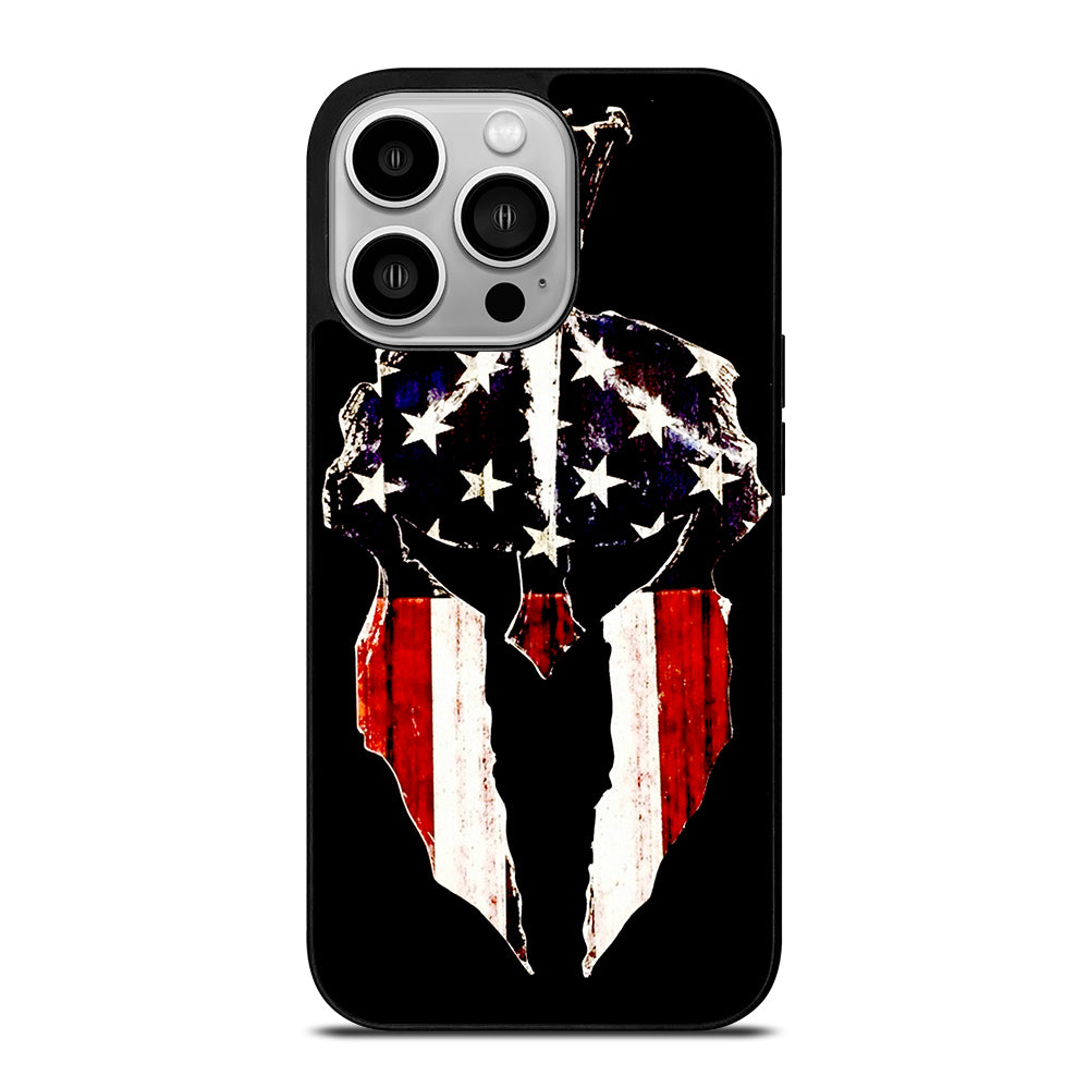 MOLON LABE AMERICAN FLAG 3 iPhone 14 Pro Case Cover
