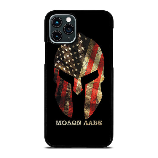 MOLON LABE AMERICAN FLAG SYMBOL iPhone 11 Pro Case Cover